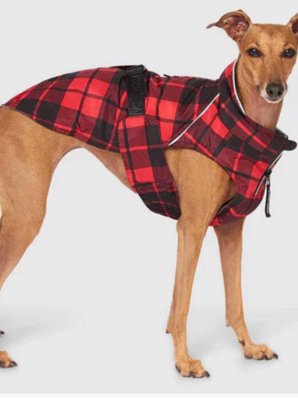 Canada Pooch Expedition Coat 2.0 Red Plaid Sz 26 Large Job